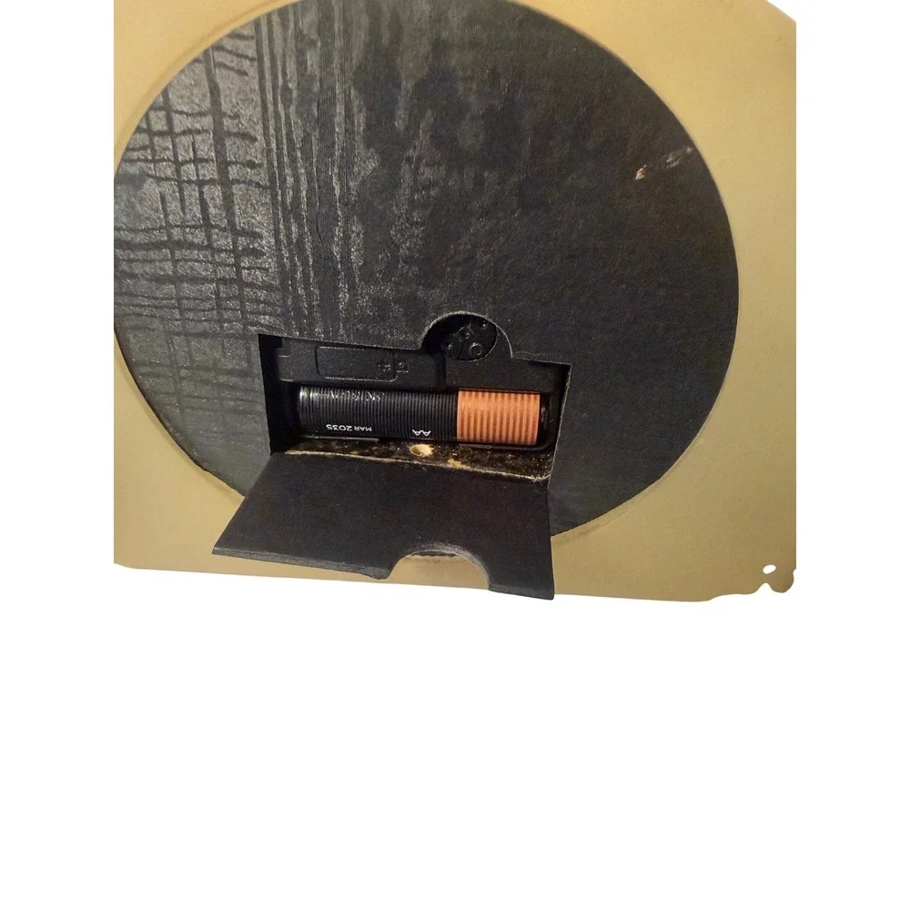 Copper & Resin Art Mantel Clock by BL Hollander One of a kind Handmade